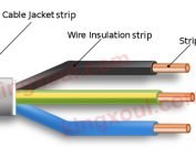 cable jacket wire insulation stripper machine samples
