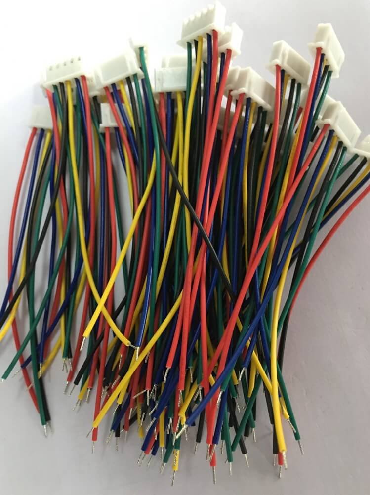 Automatic Housing Insertion, Twisting and Tinning Terminal Machine wire sample