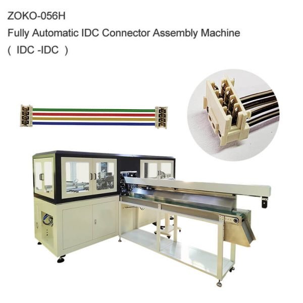 Fully Automatic IDC Connector Assembly Crimping Machine ZOKO-056H