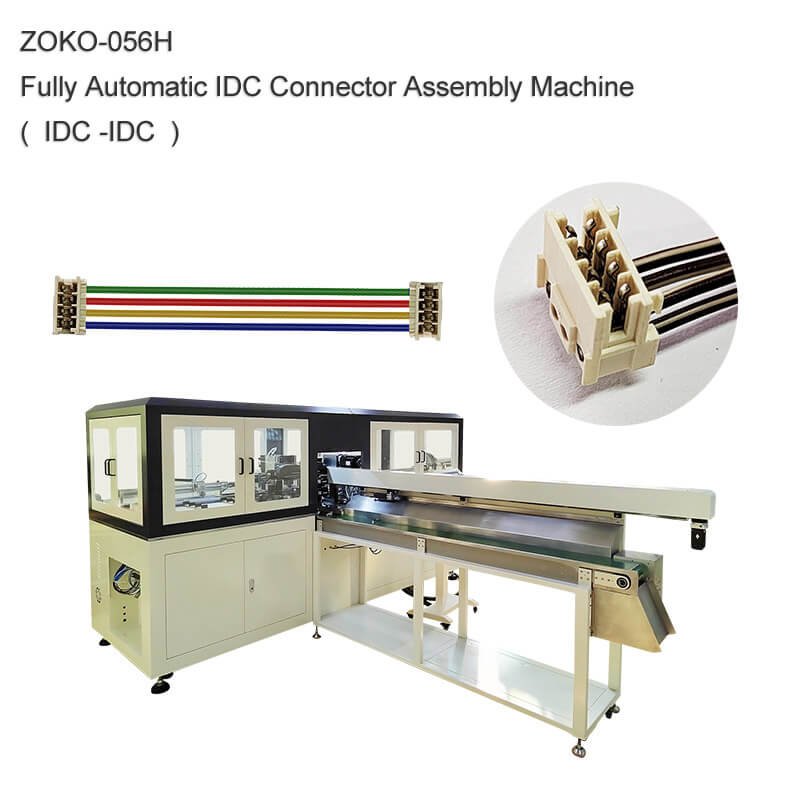 Fully Automatic IDC Connector Assembly Crimping Machine ZOKO-056H