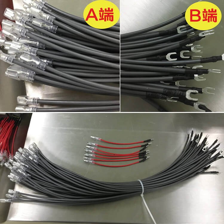 sample-wire-of-Dual-End-Crimp-Machine-with-Boot-&-Heat-Shrink tube