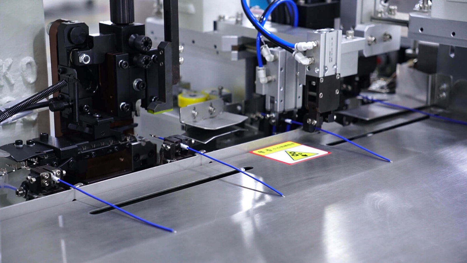 Automatic Terminal Crimping and Marker Tube Insertion Machine