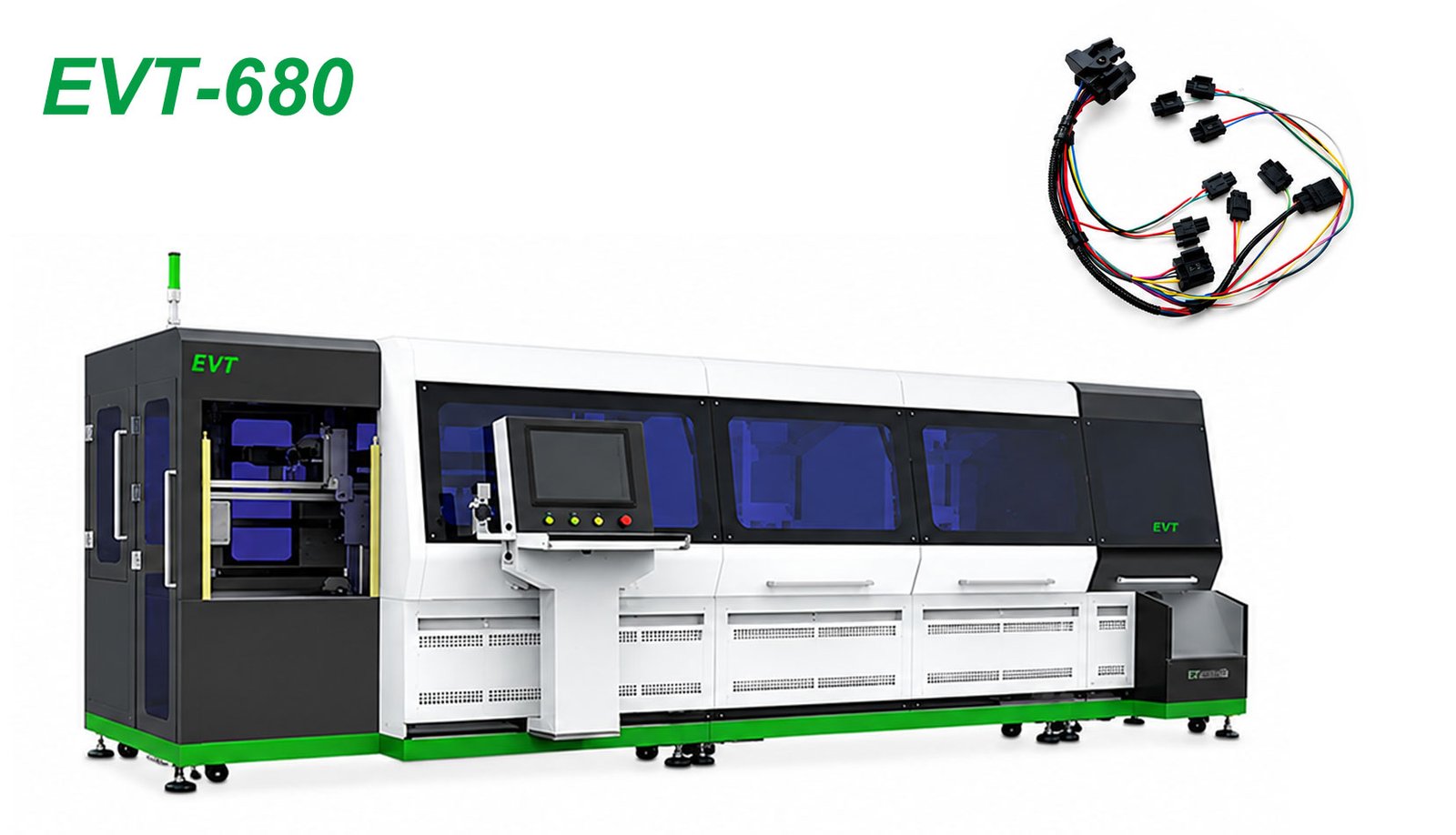 EVT-680-Automatic-wire-harness-assembly-machine-with-multi-housing-insertion