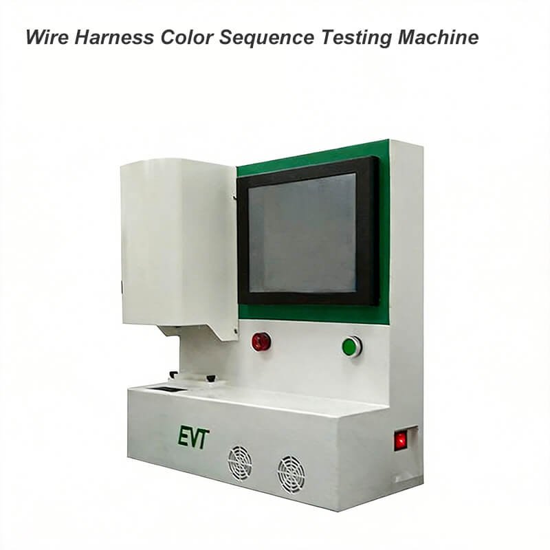 Wire Harness Color Sequence Tester - Single-Row Vision Wire Harness Color Sequence Testing Machine