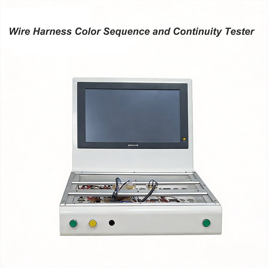 Wire Harness Color Sequence and Continuity Tester – dual function color sequence and continuity testing machine